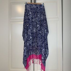 Brand New Ultramarine Lily Pulitzer for Target Scarf